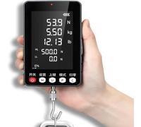 Digital Force Meter with LCD Display, Real-Time Measurement Mode, Measurement Range: 2-1000N, Peak and First Peak Modes, USB Data Output