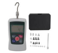 Digital Force Push Pull Tester High Accuracy 30N to 300N Measurement with Built in Sensor 6 Fixture Heads for Material Mechanics Product Development Aluminum Alloy Portable