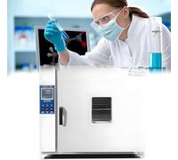Digital Forced Air Convection Drying Oven - 50℃~280℃ Temperature Control, 16L/43L/71L Large Capacity Heating Oven with Dual-Layer Tempered Glass Window,GalvanizedLiner-16L