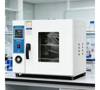 Digital Forced Air Convection Oven, Horizontal Electric Blast Drying Oven, Heat Treat Industrial Lab, Intelligent Temperature Control, with Timer & Adjustable speed blower(Stainless steel,16L)