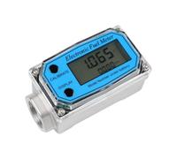 Digital Fuel Flow Meter 3/4 Inch NPT Aluminium Turbine Flowmeter