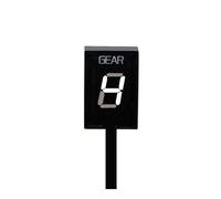 Digital Gear Indicator Compatible With Yamaha For Xvs1100 For Drag Star 1999 2000 2001 2002 2003 2004 2005 2006 Motorcycle 1-6 Gear Display Indicator Meter(WHITE)