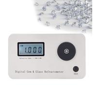 Digital Gemstone Refractometer, Jewelry Authenticity Tester deal for Testing, Jade, Diamonds, Synthetic Gems, Professional Display Tool Jewelers, Collectors Small Business Owners