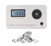 Digital Gemstone Refractometer with LCD Display, 700mAh Battery, Refractive Index 1.300-3.000 for Professional Jewelry Testing and Gemstone Identification