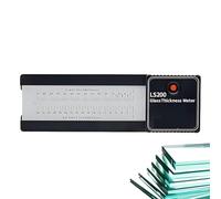 Digital Glass Thickness Gauge, High Accuracy Insulating Glass Measuring Tool, Thickness Range: 70mm, ±0.5mm Accuracy for Insulated Pane Glass