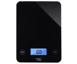 Digital Glass Top Kitchen & Food Scale, 5- Unit Modes, Liquid Measure Technology