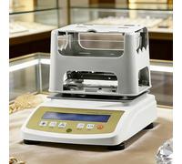 Digital Gold and Precious Metal Density Tester, High-Resolution Analyzer for 12K to 24K Gold, Platinum, Palladium and Silver, 0.01g Accuracy Scale for Jewelers, Pawn Shops and Collectors D