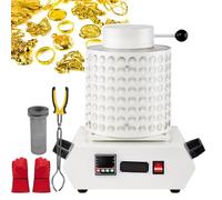 Digital Gold Melting Furnace Kit, 2000W 1150°C Fast Heating, PID Smart Temperature Control, for Scrap Gold Silver Copper Aluminum