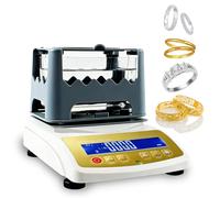 Digital Gold Purity Tester Machine, Professional Electronic Analyser, 0.001g/cm³ Accuracy, for Jewelry Industry Banking and Research Labs