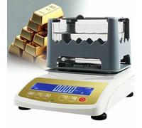 Digital Gold Purity Tester, Precious Metal Density Meter with LCD Display, Accurately Measures Gold, Silver, Platinum for Pawn Shops & Jewelers