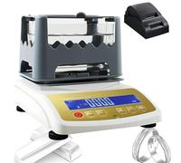 Digital Gold Purity Tester & Solid Density Meter High-Precision Gravimetric Analyzer For Gold Silver Platinum Non-Destructive Jewelry Tester For Jewelers Pawn Shops Labs(300k+printer)