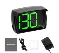 Digital GPS Speedometer Car HUD, Heads Up Display for Real-Time KMH, LED Large Font Speedometer with USB Plug & Play, Universal for Truck, SUV, Motorcycle - Clear & Accurate
