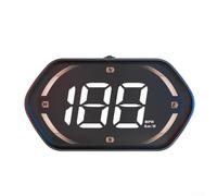 Digital Gps Speedometer Hud For Car Real-time Mph Head Up Display With Visual Overspeed Auto Brightness Control Fits Trucks Suvs Motorcycles Boats Green(Gold)