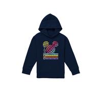 Digital Gradient Head Youth Kids Pull-Over Hoodie, Navy Disney Navy 12-13 Years