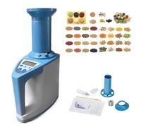 Digital Grain Moisture Analyser, Portable Moisture Tester for 35 Grains, Measures Moisture, Weight, Volume & Temperature for Farmers, Food Processors & Traders