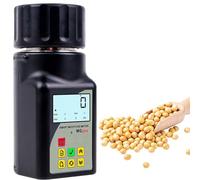 Digital Grain Moisture Meter, 25 Grains Humidity Tester with LCD Backlight Display, 90ml Storage, Stores 99 Sets of Values for Accurate Coffee and Grain Moisture Analysis