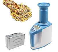 Digital Grain Moisture Meter, 4-in-1 Moisture Analyzer with Weight, Volume & Temperature Measurement for 35 Grains Including Coffee Beans