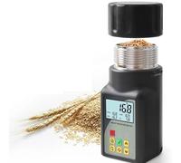 Digital Grain Moisture Meter, 90ml Tester with LCD Backlight, 99 Data Storage Groups, Temperature Compensation for 25 Grain Types