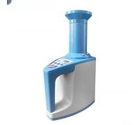 Digital Grain Moisture Meter For 35 Types Including Coffee And Cocoa Beans With Lcd Display Bulk Density Weight Temperature Measurement Blue Plastic Case Dual Power Supply Fast Accurate Reading Tool