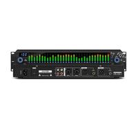 Digital Graphic Equalizer, 31-Band Stereo Graphic EQ, 10 Preset Effects Saved, High/mid/bass Adjustment, Automatic Noise Reduction, LED Spectrum Indicator, for Recording Studio