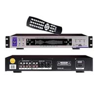 Digital Graphic Equalizer with Bluetooth, Lossless Sound Quality, 32-Segment Music Spectrum Display, Intelligent Noise Reduction for Recording Studio