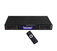 Digital Graphic Equalizer with Bluetooth USB, HiFi Audio Tuning, Remote Control for Recording Studio, Perfect for Music Production and Sound Improvement