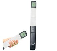 Digital Guitar Chord Trainer - 23.5x2cm Practice Neck, ABS Finger Exercise, Rotary Screen With Chord Table | Portable Metronome Music Tool For Home Trips And Dice Guitarists