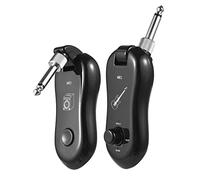 Digital Guitar Wireless System (Transmitter + Receiver) Support OTG Internal Recording Function 50M Transmission Range Built-in Rechargeable Battery 220° Rotatable Head 5H Endurance for Electric