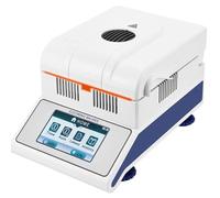 Digital Halogen Moisture Analyzer,0.02% Readability LCD Precision Lab Moisture Tester,High-Efficiency Halogen Lamp For Uniform Heating, For Agriculture,Medicine,Plastic