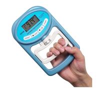 Digital Hand Dynamometer Grip Strength Trainer Electronic Tester USB LCD Screen Exercise Home School(EH108-120kg-blue)