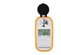Digital Hand Held Pocket Refractometer Digital Brix Meter,Handheld Sugar Refractometer,Fruit Juice Drinks Beer Wine Honey Brix Tester Sugar Tester Test Datas Will Be More Accurate(Range 0-94)