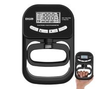 Digital Hand Strength Gauge, 180 kg Grip Strength Tester, Hand Dynamometer Black, Electronic Grip Strength Knife, Grip Strength Meter for Athletes and Home Training