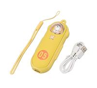 Digital Hand Warmer USB Charging Four Levels Adjustable Cute Look Hand Warmer Power Bank for Travel Yellow