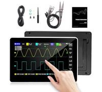 Digital Handheld Oscilloscope 100MHz Oscilloscope Multimeter Bandwidth with 2 Channel 7 inch LCD Touch Screen 1 GSa/s Sampling Rate 1GB Storage