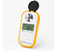 Digital Handheld Refractometer for Dairy Cow Colostrum Concentration Testing - Protein & Brix Meter for Instant Milk Quality Readings, Portable Agriculture Tool