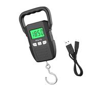 Digital Hanging Luggage Scale Large Hook LCD Backlit Portable Scale With Comfortable Handle For Travel Fishing Luggage Electronic Hanging