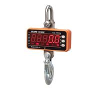 Digital Hanging Scale 1000KG/2000LBS - Heavy Duty Crane Scale with LCD Display, Industrial Electronic Weighing Balance, Perfect for Construction Sites & Cargo Weighing