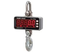 Digital Hanging Scale 1000kg/2200lbs with Remote Control, LED Display, Heavy Duty, Durable Case - Ideal for Weighing Luggage, Fish, and Cargo