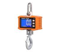 Digital Hanging Scale 1000kg/ 2204lbs Portable Heavy Duty Crane Scale LCD Backlight Industrial Hook Scales Unit Change/Data Hold/Tare/Zero for Construction Site Travel Market Fishing Outdoor Work