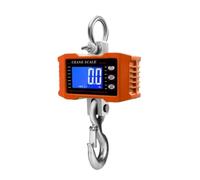 Digital Hanging Scale 1500KG, Portable Heavy Duty Crane Scale Aluminum LCD Backlight Industrial Hook Scales