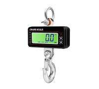 Digital Hanging Scale 1500Kg Weigher Tools Heavy Duty S Lcd Steel Industrial Auto Lock Hook Weighing Easy To Read Data,Black-1500kg