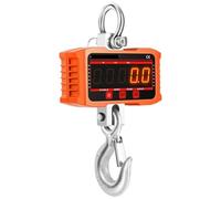 Digital Hanging Scale 2000kg Capacity with Electronic Display and Hook for Farming and Fishing Applications