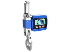Digital Hanging Scale 500kg/1100lb, Heavy Duty Crane Scale with LCD Display, Digital Luggage Scale, Industrial Hook Scale for Warehouse, Farm, Factory, Fishing Blue