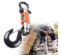 Digital Hanging Scale, Portable LCD Display with Handheld Meter, 3-Ton Capacity, Ideal for Home, Farm, Hunting, Outdoor Use