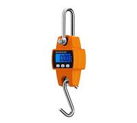 Digital Hanging Scales Portable Heavy-Duty Crane-Scale 660lb 300KG 3 AAA-Batteries(Not Included)