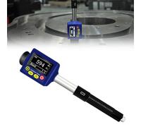 Digital Hardness Tester, Leeb Hardness Testing Equipment Kit with Standard Hardness Block, Measures HL/HV/HS/HRC/HRB/HB for Steel and Aluminum Alloy