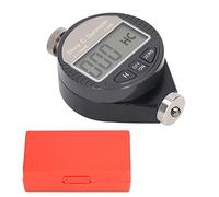 Digital Hardness Tester, Portable Durometer with LCD Screen, Wide Measuring Range Hardness Test Meter for Leather Rubber Plastic, Alloy Steel Material with Storage Box (C Type)