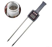 Digital Hay Moisture Meter with LCD Backlit Display, Portable Grain Moisture Tester for Alfalfa Grass Orchard Royal Sheep Grass, 450mm Steel Pr