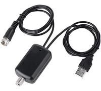 Digital Hd Tv Signal Amplifier Booster Hd Antenna Channel For Cable Tv Fox 25Db - Black Convenient handled