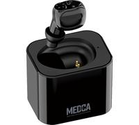 Digital Hearing Aid Rechargeable - HD Sound Hearing Amplifier for Adults and Seniors w/Charging Base, Intelligent Noise Reduction - Single Hear Assist Unit for Either Right or Left Ear, Black